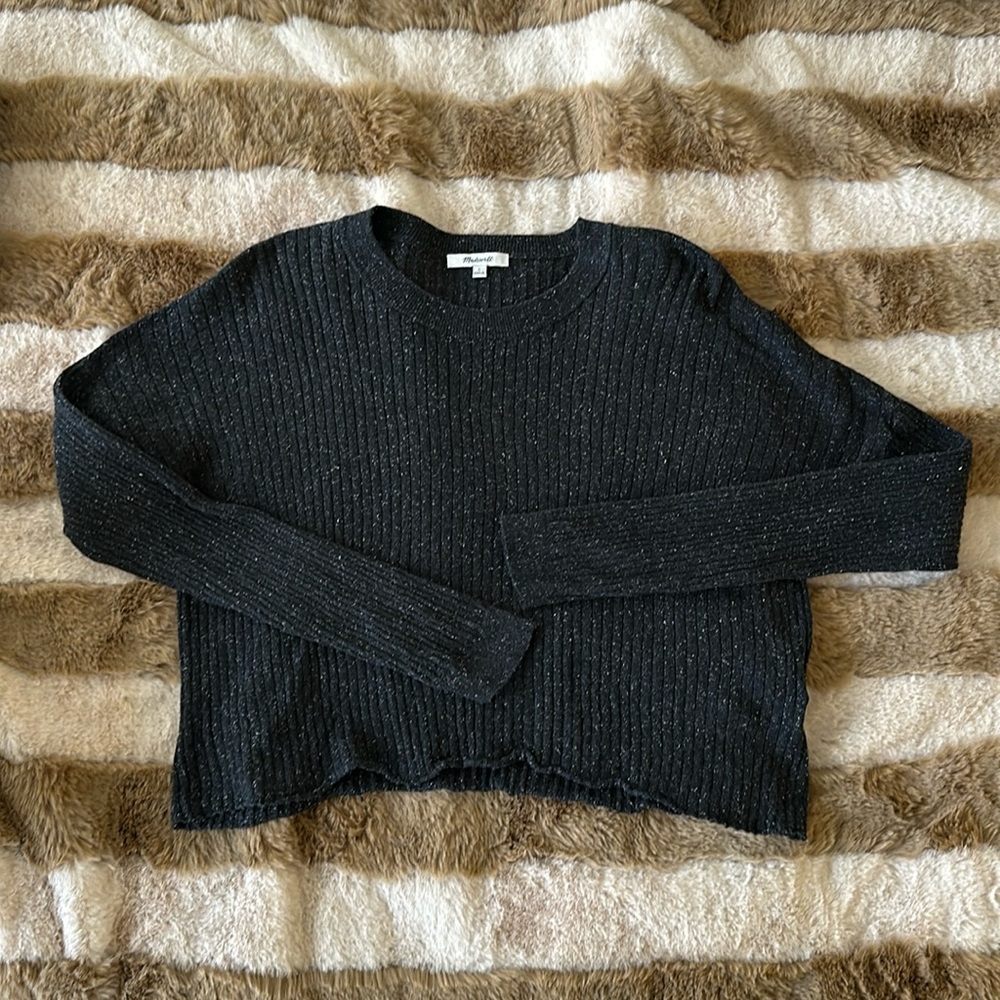 Madewell cropped sweater size L